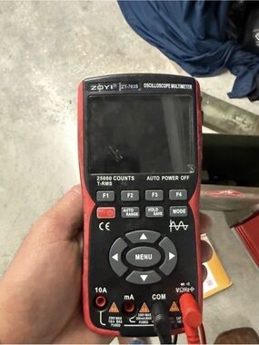 ZOYI ZT-703S Oscilloscope Multimeter - Red/Black